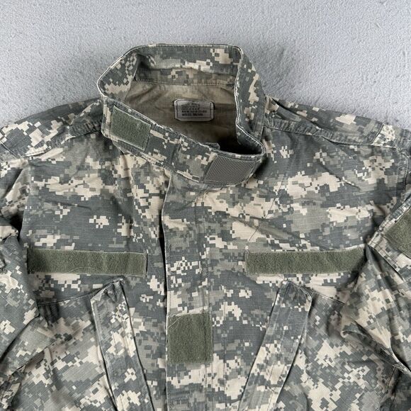US Military ACU Army Combat Uniform Coat UCP Digital Camo Ripstop Medium Reg - Picture 2 of 16